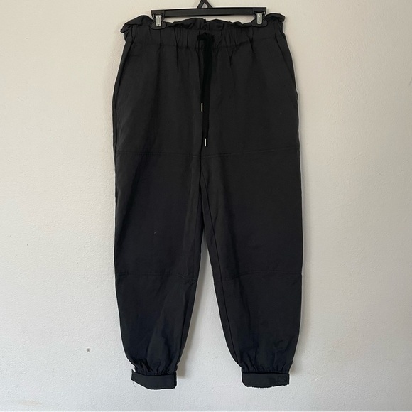 Urban Outfitters Evon High Waisted Paperbag Jogger Drawstring Pants - Picture 5 of 13